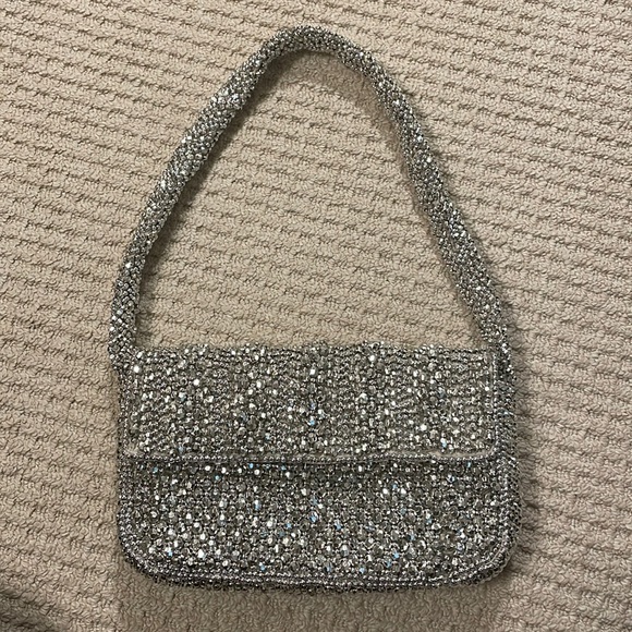Zara Handbags - Beaded Zara Bag